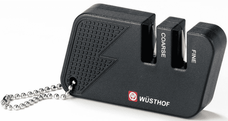 Точилка для ножей WUESTHOF Knife Sharpeners карбид-керамика карманная черная, Германия